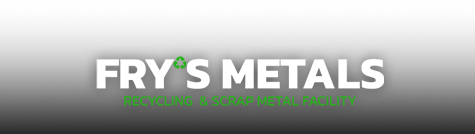 Recycling scrap metal facility logo