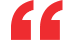 Red quotation marks icon